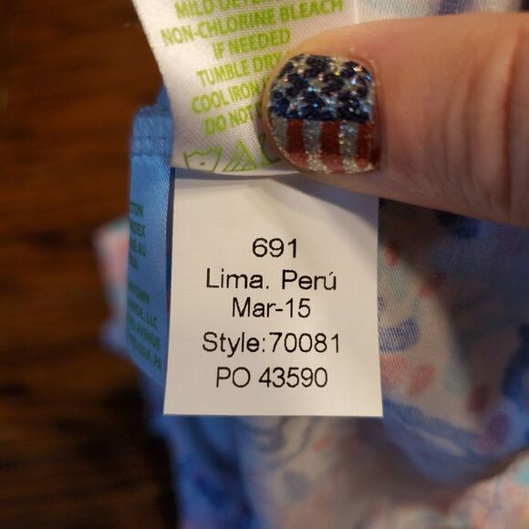 Lilly Pulitzer Karrie shell me about it crew neck - Picture 4 of 5